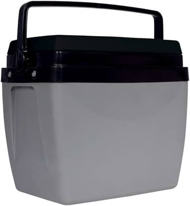 Mor - Caixa Térmica 26 Litros Cinza com Preto