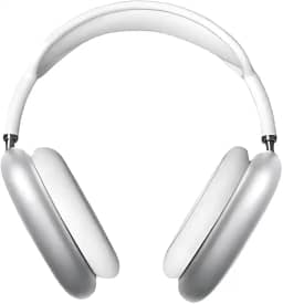 Fone de Ouvido Bluetooth Sem Fio com Microfone –Dobrável com Rádio FM, Cartão SD e Bateria Recarregável – Confortável e Portátil para Música e Chamadas (Branco)