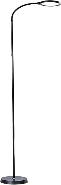 Luminaria de piso curva Abajur de chão articulado led piso 3 Cores de Luz e 10 Intensidades