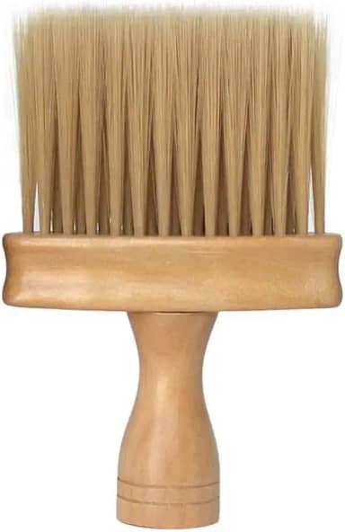 Espanador Escovinha Profissional Barber Blond Barbeiro