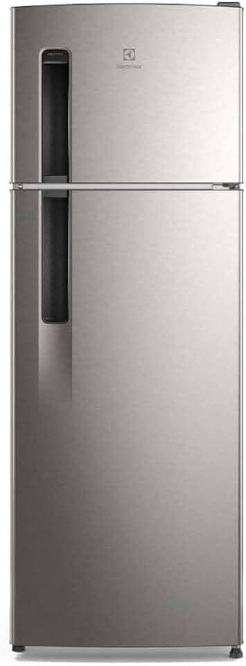 Electrolux Geladeira Electrolux Frost Free 320L Duplex Inox Look (TF38S) 220V