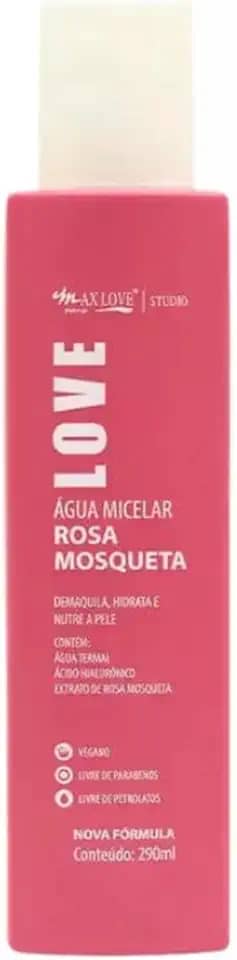 Max Love Água Micelar - Rosa Mosqueta 300Ml