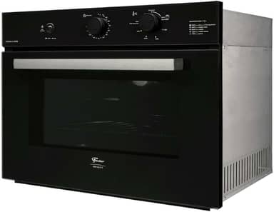 Forno de Embutir a Gás Fischer Infinity 50L com Grill Dourador e Timer Preto 220V
