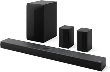 Home Theater Soundbar LG Dolby Atmos, 500W RMS, 5.1.1 Canais, DTS X, Caixas Traseiras, AI Sound Pro, WOW Sinergy, Bluetooth 5.1, HDMI - S70TR