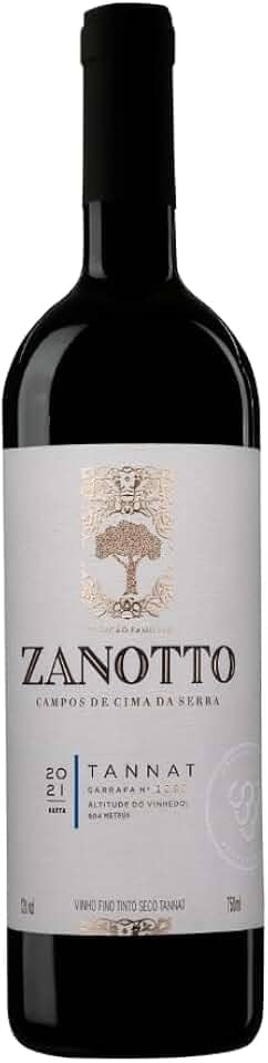 Vinho Tinto Seco Tannat Zanotto 750ml
