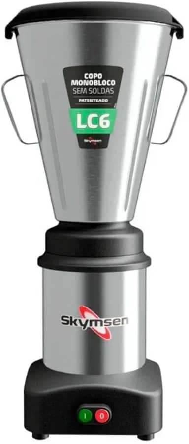 Liquidificador Industrial Inox 6,0 litros LC6 - Skymsen