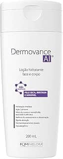 Loção Hidratante Corpo e Rosto Dermovance AI 200ml | para Peles Secas, Sensíveis e Irritadas | Acalma e Alivia a Coceira e a Vermelhidão | Melhora o Ressecamento e a Descamação