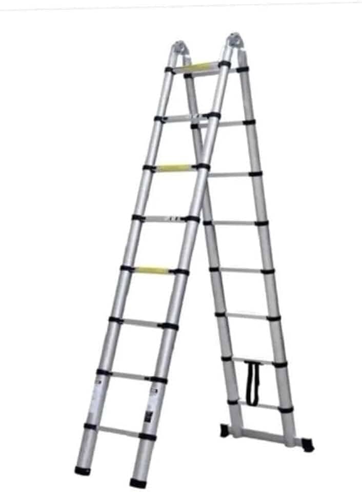 Escada Telescópica 16 Degraus - Alumínio