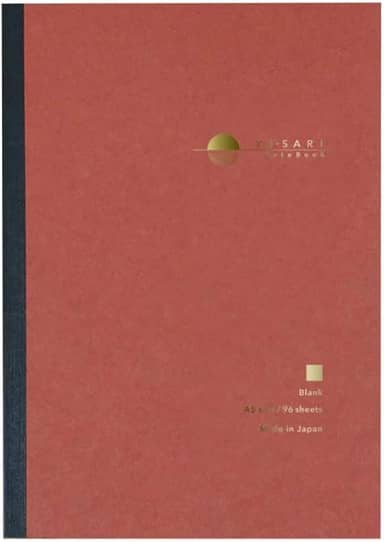 Caderno Nakabayashi YU-SARI NYN-A501-W para caneta-tinteiro, A5, cor sólida