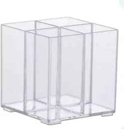 Organizador Talher Acrilico Divisoria Porta Pincel Maquiagem