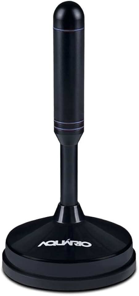 Aquario DTV-100 - Antena Interna TV Digital HDTV Cabo com Conector F Macho, Preto