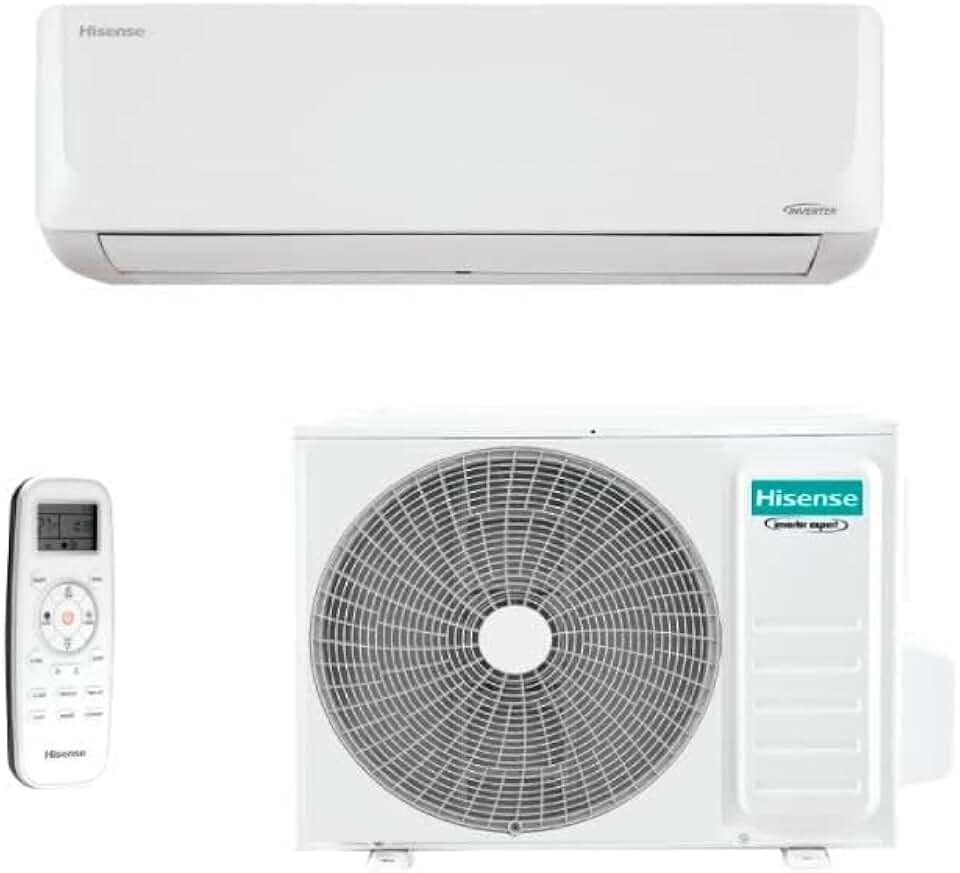 Ar condicionado split inverter hi wall wi-fi Hisense 9000 btus frio as-09tw2rld - 220v