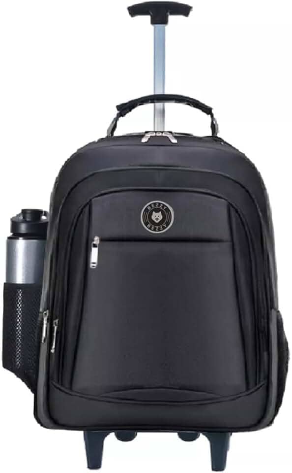 Mochila de Rodinhas Masculina Feminina Escolar Trabalho Viagens Passeio Faculdade