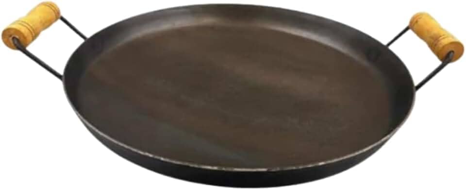 Disco De Arado Chapa 40cm Borda Alta Grande Aço Reforçado