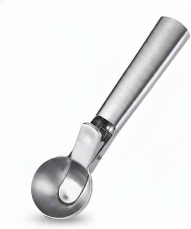 Colher de Sorvete Profissional em Aço Inox com Ejetor – Storeasy