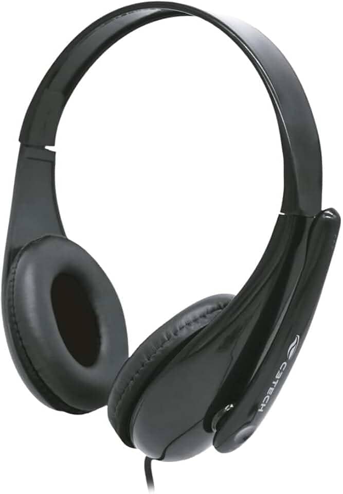 C3tech Headset com fio USB PH-340BK, Preto, microfone Omnidirecional, Alto-Falante 40mm