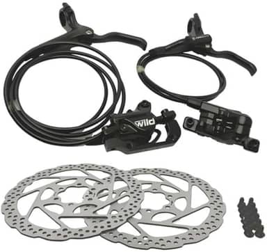 Freio A Disco Hidráulico Mtb Absolute Wild C/Discos (par)