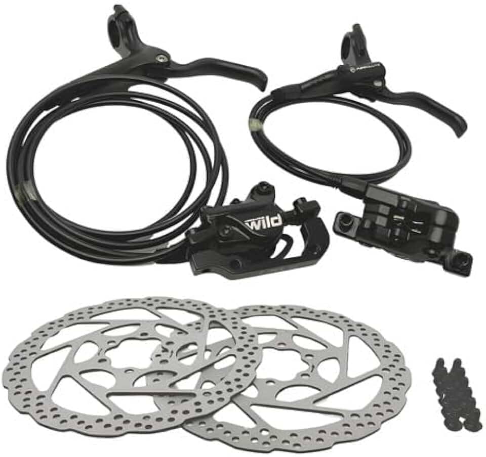Freio A Disco Hidráulico Mtb Absolute Wild C/Discos (par)