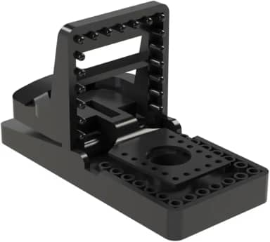 Kit 2 Ratoeiras Mecânica Shark Pega Ratos Camundongos Indústrial Comércio