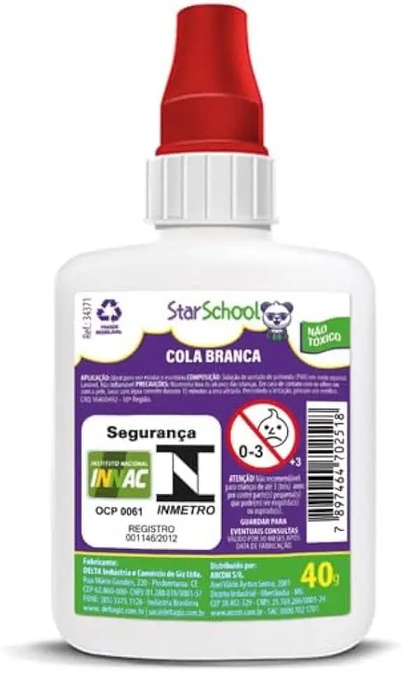 Cola Branca Starschool 40g