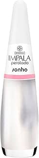 Esmalte Perolado Sonho, Impala Cosmeticos, Branco