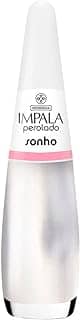 Esmalte Perolado Sonho, Impala Cosmeticos, Branco