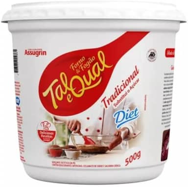 Adoçante Diet Tal E Qual Forno & Fogão 500g