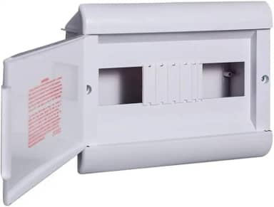 Quadro Embutir Ouro Box 12 Módulos Din Porta Opaca Steck Branco 12 Módulos