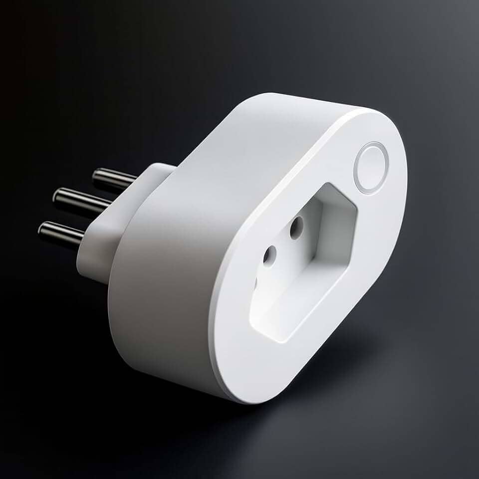 Tomada Inteligente Wi Fi Bivolt Smart Plug Com Monitor De Consumo Compatível Com Alexa Google Home App Tuya Smart Life Automação Residencial Linha Premium