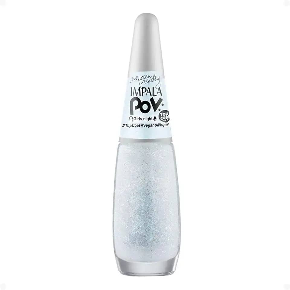 IMPALA ESMALTE POV NICOLLY TOP COAT GLITTER GIRLS NIGHT 7,5ML