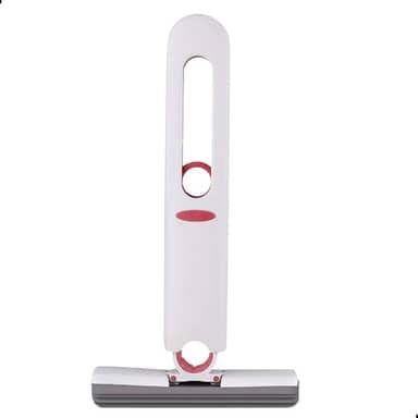 Mini Mop Dobrável Portátil Super Absorvente | Limpa e Seca sem Molhar as Mãos | Ideal para Cozinha, Pia, Vidros e Piso