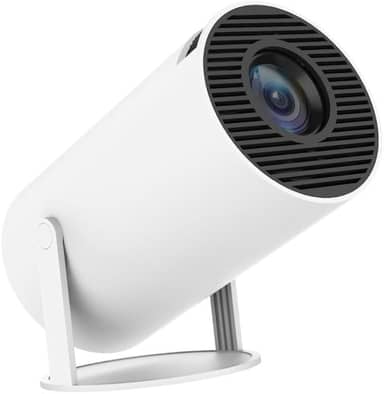 Mini Projetor Portatil com Wifi 5G, Bluetooth e Android. Projetor até 4K 1080P Full HD Suporte e 8000 Lumens. Correção automática de Projeção e trapézio de ajuste de 180º