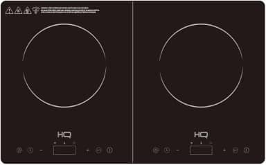 Cooktop de Indução HQ 2 Bocas Portátil 2000W Preto HQ-IDS3502 127V