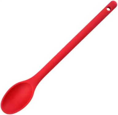 Colher Multiuso de Plástico 30cm Resistente para Cozinha, Cores Sortidas Conforme Estoque Disponível