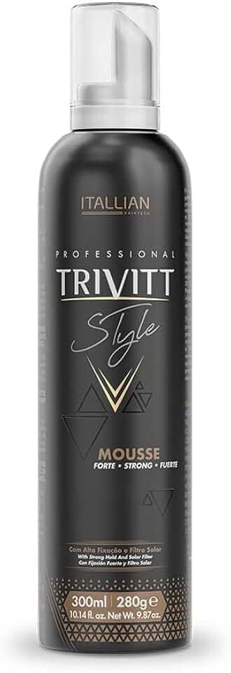 Itallian Hairtech, Mousse Trivitt Style 300Ml/280G