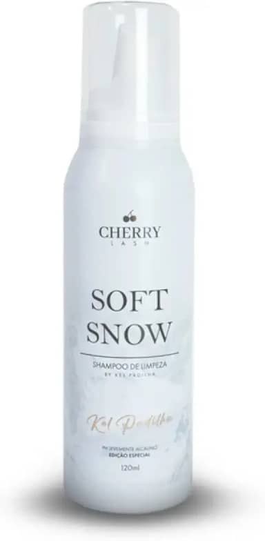 Espuma Mousse de Limpeza Soft Snow Cherry Lash Extensão de Cílios