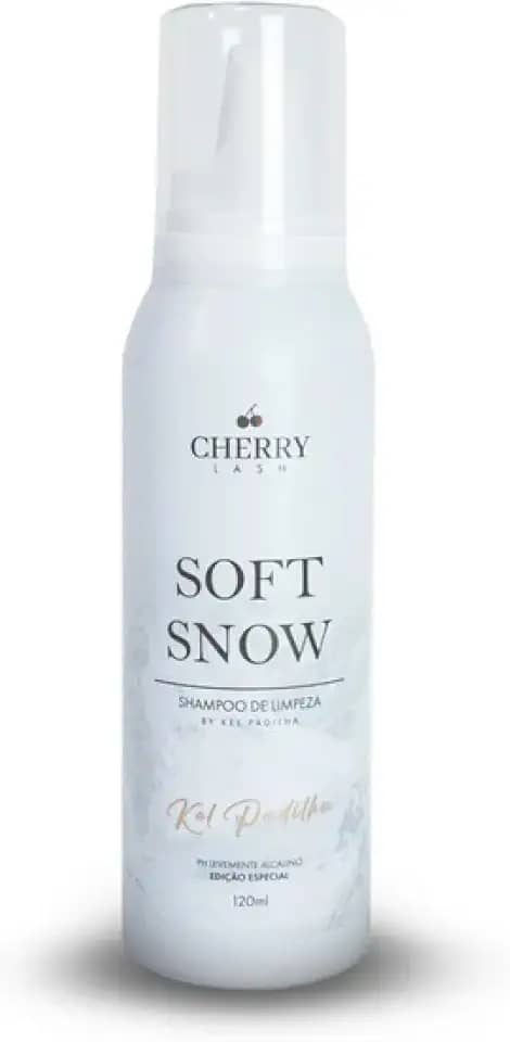 Espuma Mousse de Limpeza Soft Snow Cherry Lash Extensão de Cílios