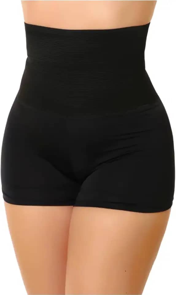 Short Modelador Cinta Compressão Cós Alto Confortável Feminino