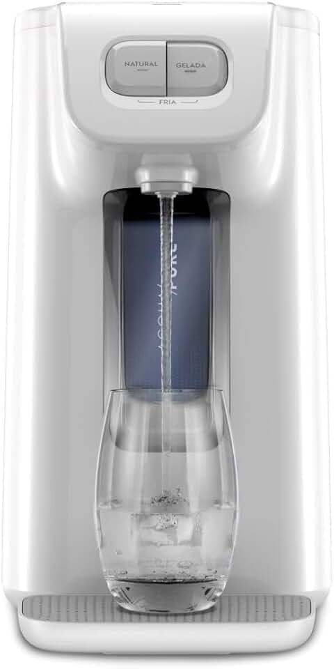 Electrolux Purificador de Água Gelada Fria e Natural Motor Compressor reservatorio de 1,7L total Alerta troca de Filtro refil 6 meses ou 3000l Branco PC01B 127V