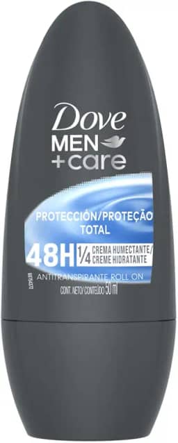 Desodorante Antitranspirante Roll on Dove Men+Care Cuidado Total 50ml (A embalagem pode variar)