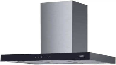 COIFA DE PAREDE LINEA TOUCH FRANKE 60CM 127V, Aço Inox, Vidro Temperado Preto