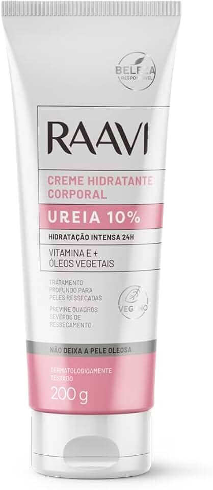 Raavi - Creme Hidratante Corporal Ureia 10% Spa Care 200g