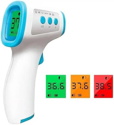 Termômetro Digital de Testa Bebe Infravermelho Medidor De Temperatura Médico Sem contato Termômetro Corporal de Febre para Adultos e Infantil, Termometro de Banheira