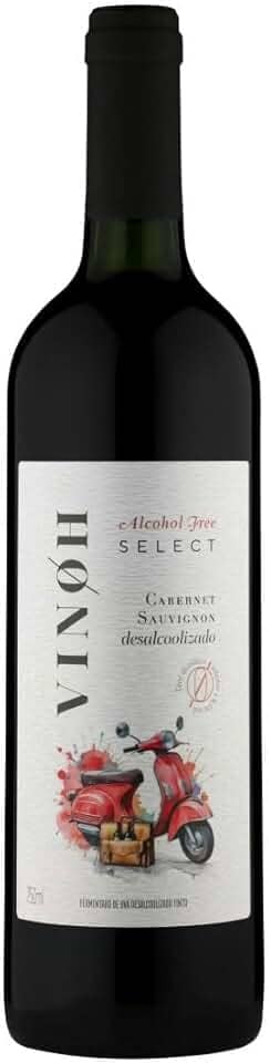 Vinho Sem Álcool Tinto Cabernet Select 750ml - Vinoh