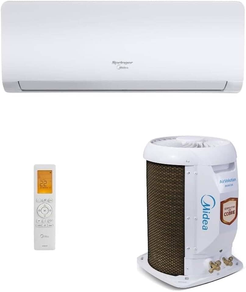 Ar-Condicionado Split HW Springer Midea AirVolution 30.000 BTUs R-32 Só Frio 220V