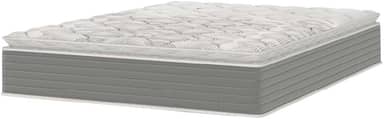 Colchão Casal Molas Ensacadas Pillow Top 138x188x25cm Martino Cinza Umaflex