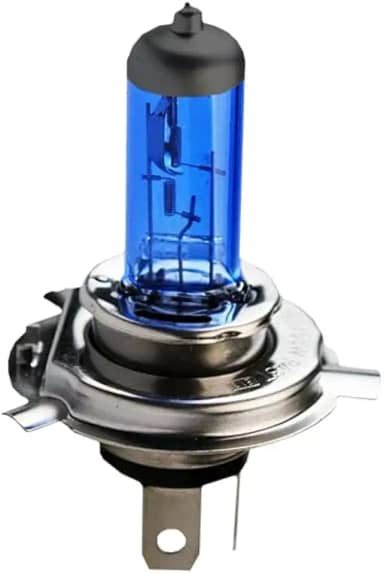 Lampada h4 Farol Moto 35w Modelo Super Branca 5500k Halogena Stallion Cavalinho Universal 125/160cc