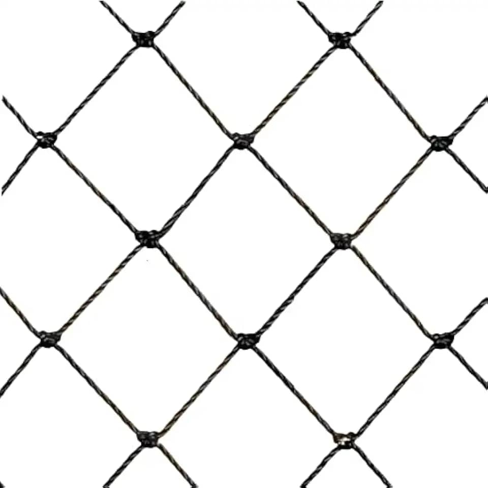 kit Rede Proteção Crianças, Gatos Para Janelas 4,00 x 1,00 (PRETA)