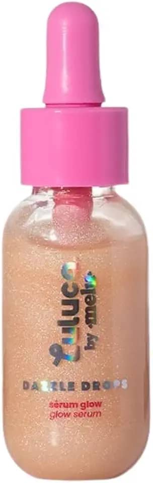 Melu Sérum Glow Dazzle Drops Luluca By Melu Rrs3301 – Sérum facial com ingredientes calmantes, Niacinamida e Ácido Hialurônico que proporcionam pele saudável e brilho natural.