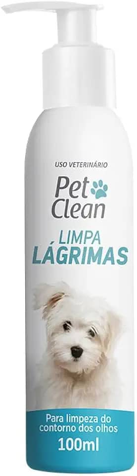 Higienizador Limpa Lágrimas Limpeza de Secreções Cães E Gatos 100ml Pet Clean